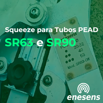 Squeeze para Tubos PEAD SR63 e SR90